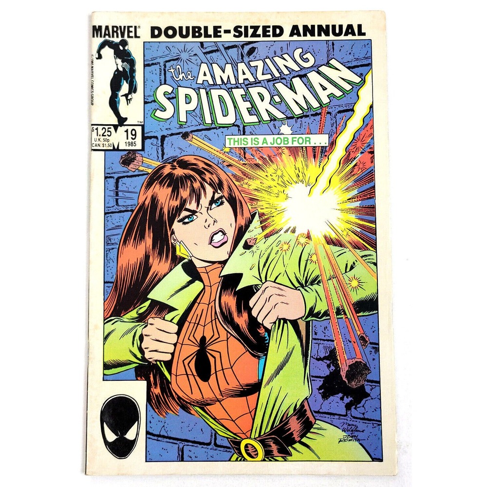 AMAZING SPIDER-MAN ANNUAL # 19 (1985) - ALISTAIR SMYTHE 1ST APPEARANCE